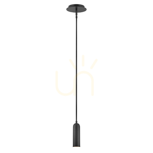 Dax kleine LED-Pendelleuchte - Schwarz Elstead small 0