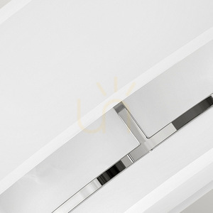 Graham Pendelleuchte / Semi-Flush-Deckenleuchte - 4-flammig E14 - Nickel poliert Elstead small 4