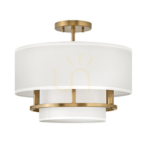 Graham Pendelleuchte - 3 Lichtquellen - Messing lackiert Elstead small 0