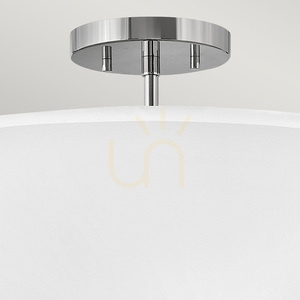 Graham Pendelleuchte - 3 Lichtquellen - Nickel poliert Elstead 2 Graham Pendelleuchte - 3 Lichtquellen - Nickel poliert Elstead small 2