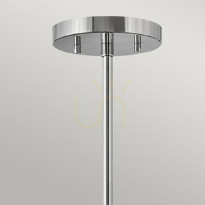 Graham Pendelleuchte - 3 Lichtquellen - Nickel poliert Elstead 5 Graham Pendelleuchte - 3 Lichtquellen - Nickel poliert Elstead small 5