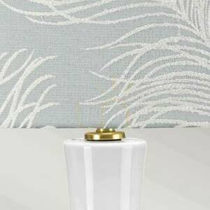 Milo Tischleuchte - 1 Lichtquelle - Weiß / Aged brass Elstead small 2