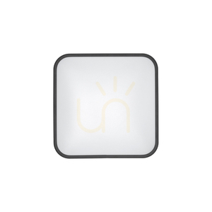 Deckenleuchte AGNES SQUARE LED PRO 10983 Nowodvorski schwarz 33,5 cm 16 W 3000 K IP44 small 3
