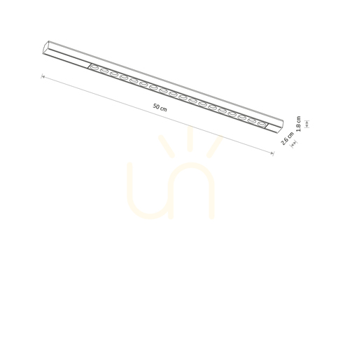 Prüfen UT-LVM FOCUS LED 18W 11332 Nowodvorski Stromschienenleuchte