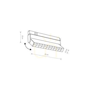 LVM FOCUS OUT LED 9W Stromschienenstrahler 11635 Nowodvorski small 6