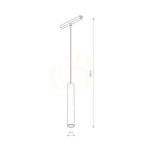 Prüfen LVM ROLLER LED 9W 4000K Pendelleuchte 11641 Nowodvorski