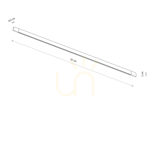 Prüfen NANO Stromschienenleuchte - LVM LINE IN LED 6W 11717 Nowodvorski