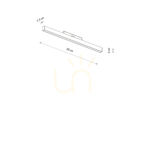 Prüfen NANO Stromschienenleuchte - LVM LINE OUT LED 10W 11743 Nowodvorski