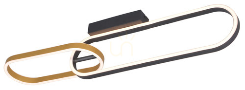 Prüfen Deckenleuchte Zuma Line RAVON C241145502A gold 2xLED
