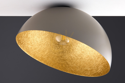 Prüfen Plafond Sigma Sfera 50 Gold Taupe 41519