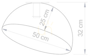 Plafond Sigma Sfera 50 Gold Taupe 41519 small 2