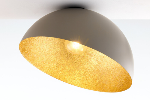 Prüfen Plafond Sigma Sfera 50 Gold Taupe 41519