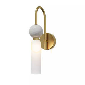 Wandleuchte Bilo II 1xG9 Goldmessing WL0110 small 6