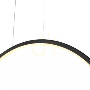Loop M Variable Farbe LED Pendelleuchte schwarz IP44 PL0119-85-CCT-BK small 7