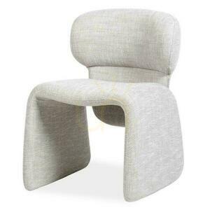 2er-Set BIZZA Polsterstühle Beige und Grau small 1