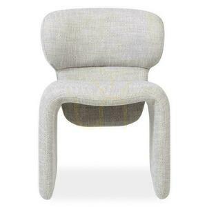 2er-Set BIZZA Polsterstühle Beige und Grau small 0