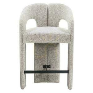 JOEL Polsterhocker Grau-Beige small 0