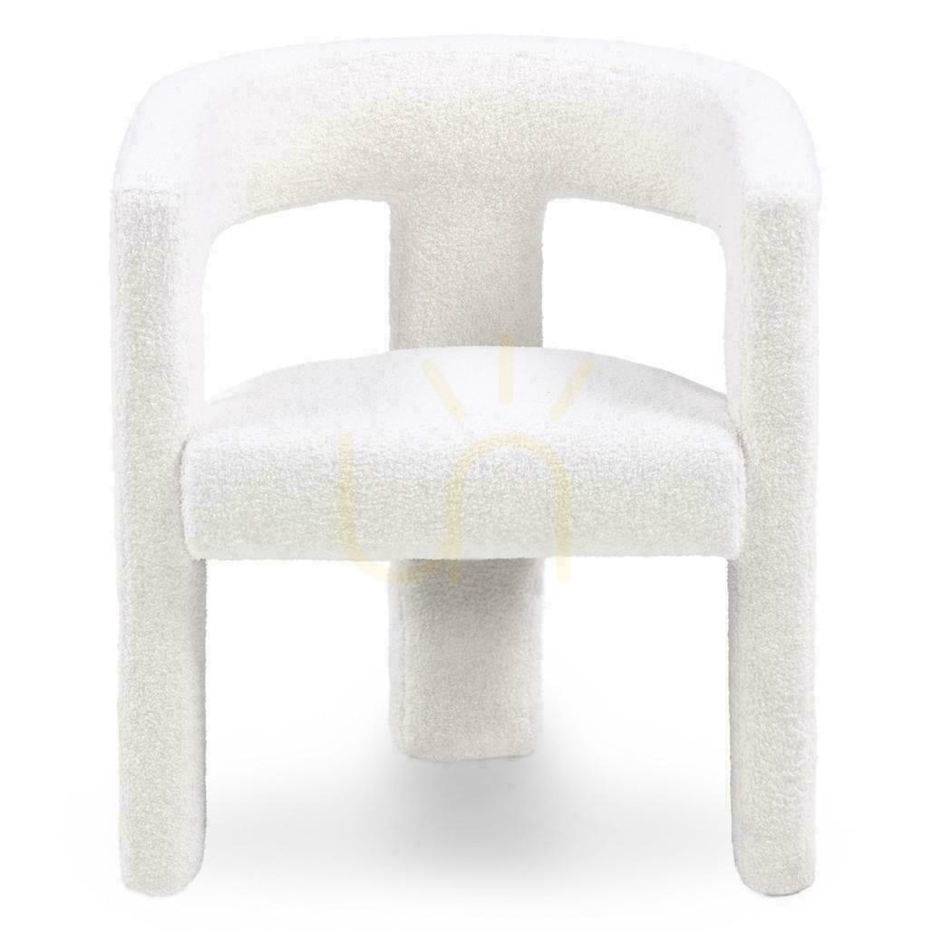 Prüfen LAUREN Boucle-Sessel Creme LAUREN Boucle-Sessel Creme