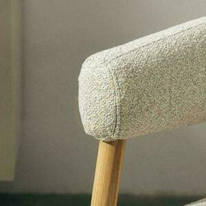 MUE Polstersessel Hellbeige mit Eichenholzbeinen small 7
