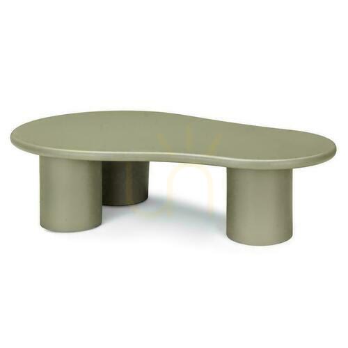 Prüfen Couchtisch Nova Nook NUBE matt olivgrün 130 x 80 x 34 cm