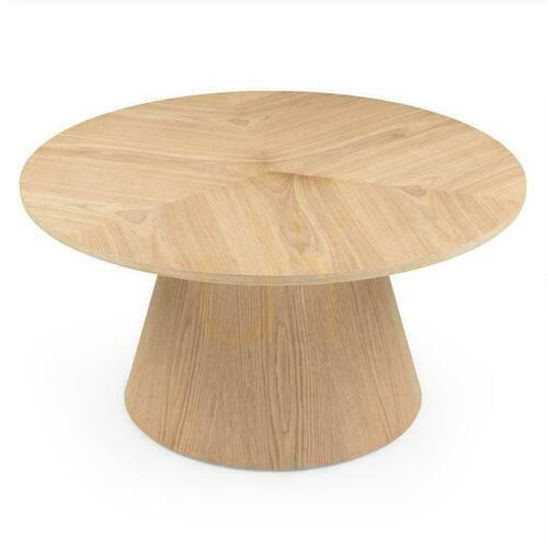Prüfen Couchtisch 90 cm ORB Eiche natur furniert