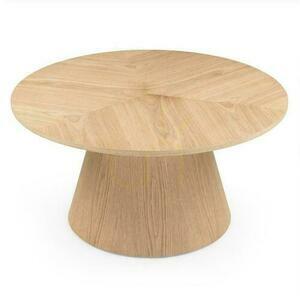 Couchtisch 90 cm ORB Eiche natur furniert small 0