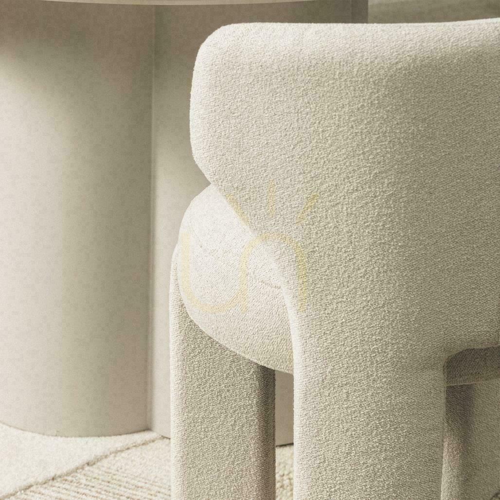 Vorschau 2er-Set Polsterstühle SELEN Creme Boucle 2er-Set Polsterstühle SELEN Creme Boucle