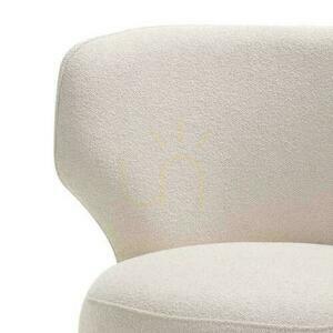 2er-Set Polsterstühle SELEN Creme Boucle 3 2er-Set Polsterstühle SELEN Creme Boucle small 3