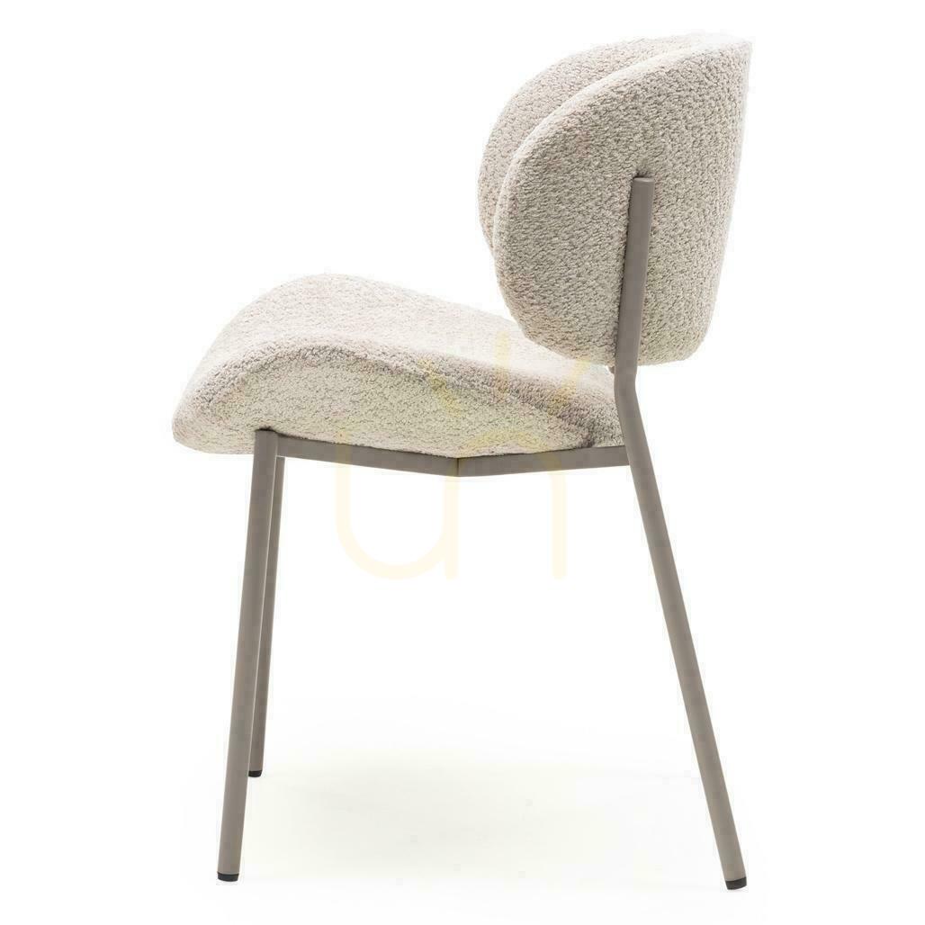 Prüfen 2er-Set Polsterstühle SUKRA Beige Boucle 2er-Set Polsterstühle SUKRA Beige Boucle