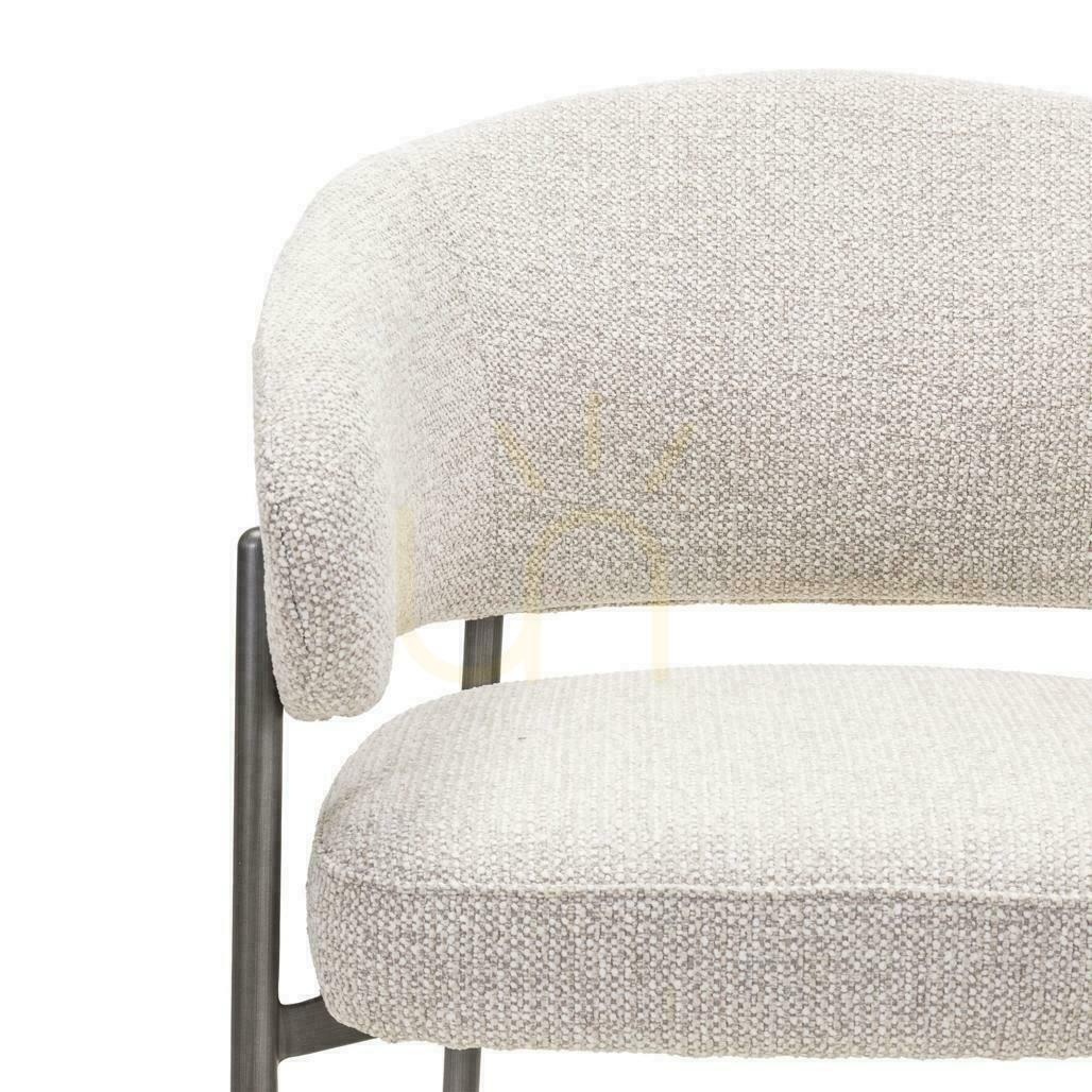 Vorschau UMBRIA Polstersessel Beige mit grauen Beinen UMBRIA Polstersessel Beige mit grauen Beinen