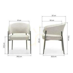 UMBRIA Polstersessel Beige mit grauen Beinen 8 UMBRIA Polstersessel Beige mit grauen Beinen small 8