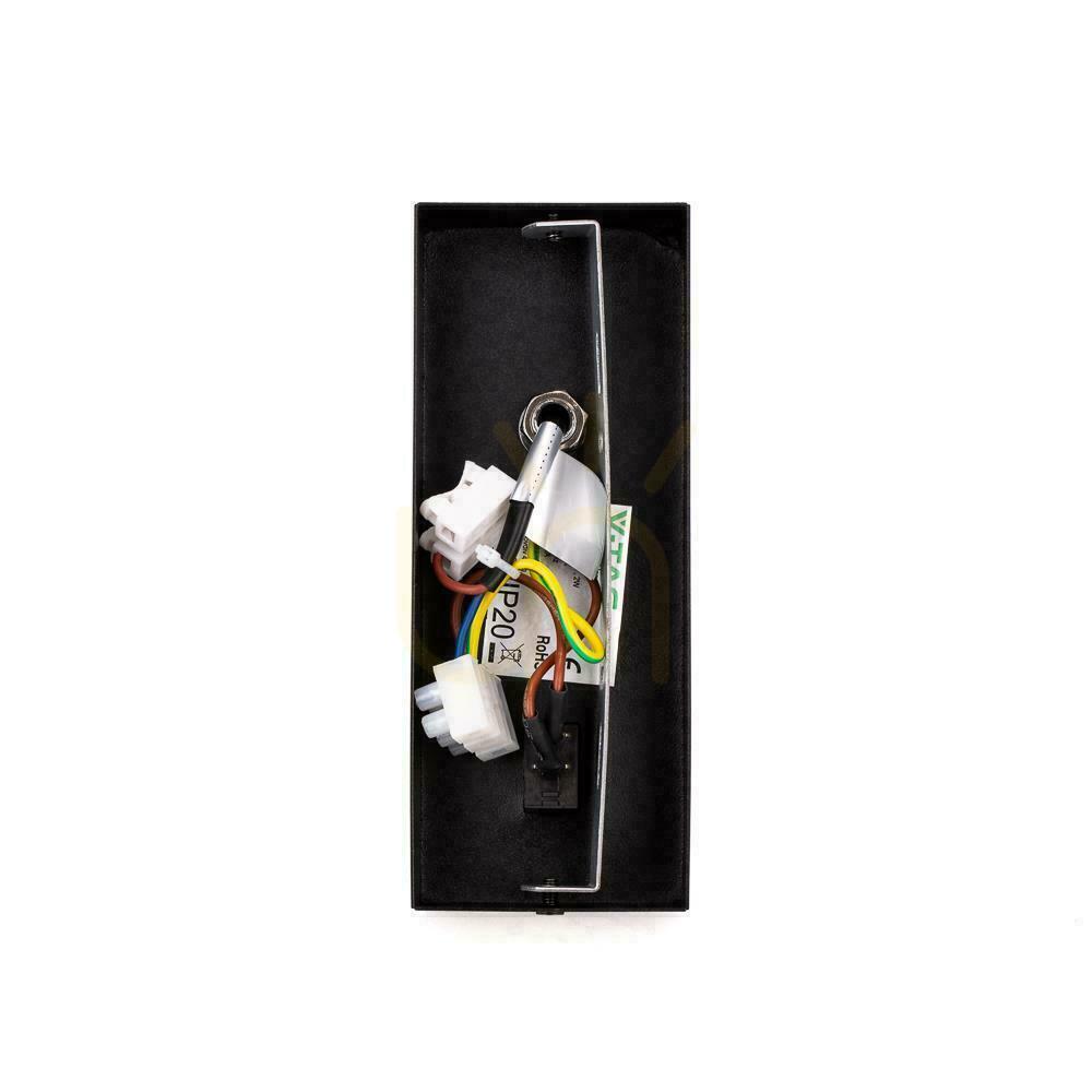 Zeige LED-Leuchte V-TAC 2W Wandleuchte Hotelbettschalter schwarz VT-402 4000K 150lm LED-Leuchte V-TAC 2W Wandleuchte Hotelbettschalter schwarz VT-402 4000K 150lm