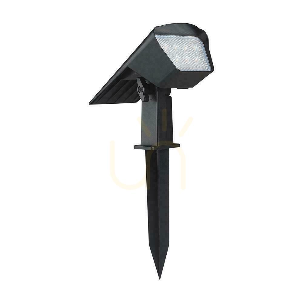Prüfen LED V-TAC solar 1.3W IP65 VT-10183 3000K-4000K-6500K 100lm 2-in-1 Garten Wandsteckleuchte 3 Jahre Garantie LED V-TAC solar 1.3W IP65 VT-10183 3000K-4000K-6500K 100lm 2-in-1 Garten Wandsteckleuchte 3 Jahre Garantie