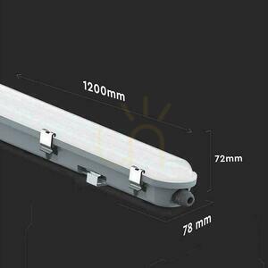 V-TAC LED hermetische Leuchte Mikrowellen-Bewegungsmelder 36cm 120cm 120Lm/W VT-120137S 4000K 4320lm 2 V-TAC LED hermetische Leuchte Mikrowellen-Bewegungsmelder 36cm 120cm 120Lm/W VT-120137S 4000K 4320lm small 2