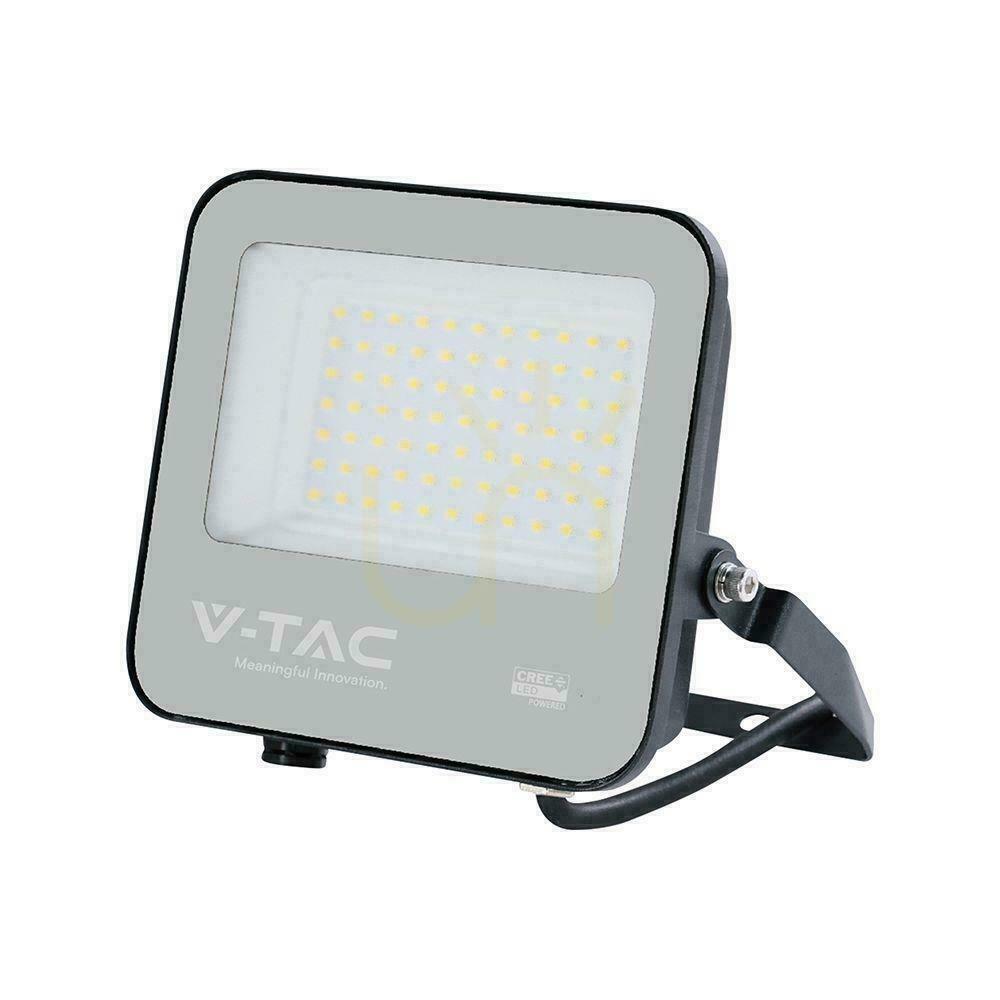 Prüfen V-TAC CREE CHIP 50W LED Projektor 135lm/W schwarzes Gehäuse IP65 VT-4455 4000K 6750lm 6 Jahre Garantie V-TAC CREE CHIP 50W LED Projektor 135lm/W schwarzes Gehäuse IP65 VT-4455 4000K 6750lm 6 Jahre Garantie