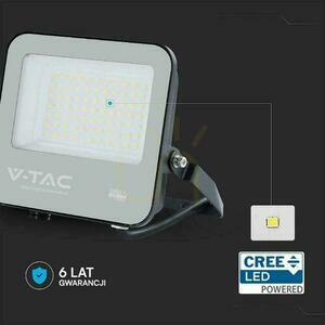 V-TAC CREE CHIP 50W LED Projektor 135lm/W schwarzes Gehäuse graues Glas IP65 VT-4455 3000K 6750lm 6 Jahre Garantie small 1