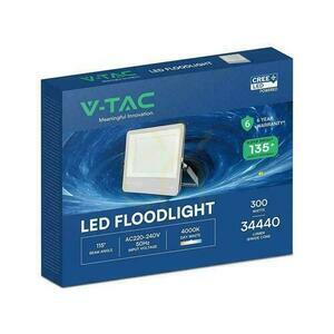 LED-Projektor V-TAC 300W 115lm/W schwarzes Gehäuse Kabel 1m IP65 VT-44003 6500K 34440lm 6 Jahre Garantie small 3