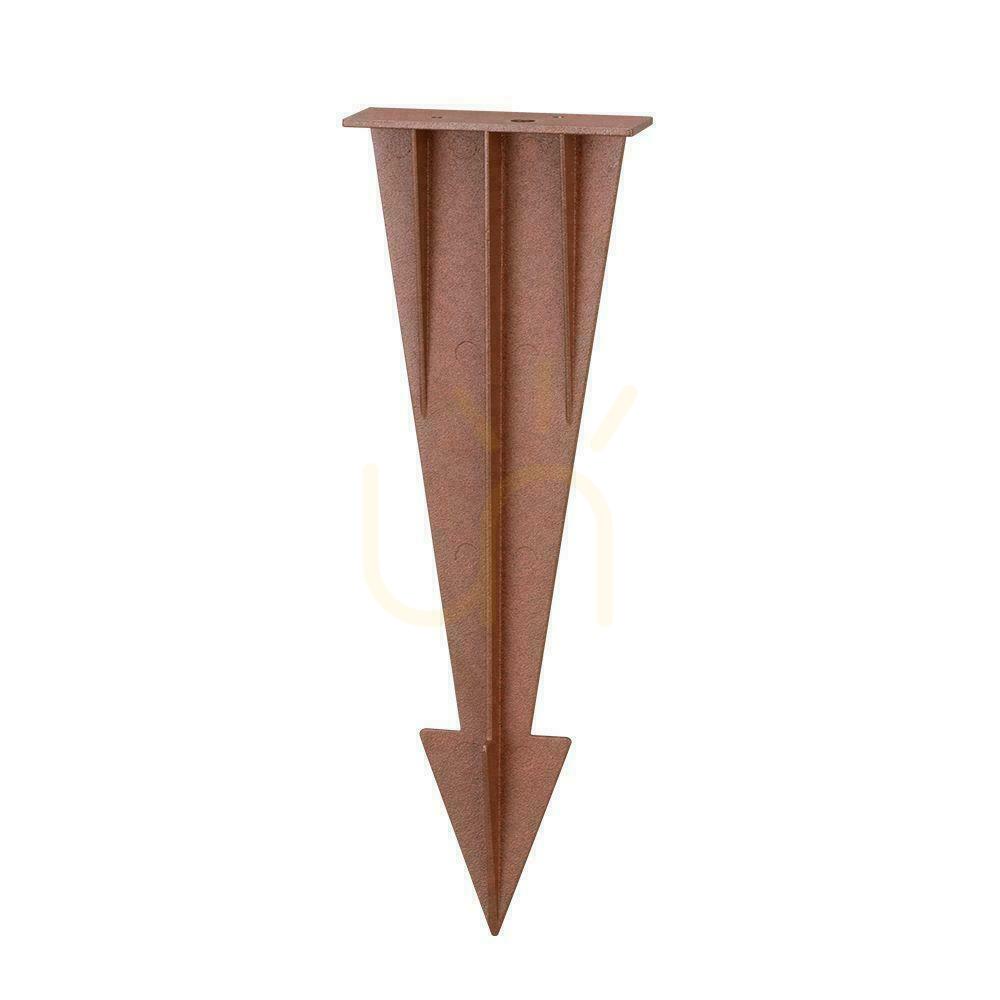 Prüfen Erdungsdübel für VT-409 Leuchten 100x35x274mm Braz Corten VT-12050-C Erdungsdübel für VT-409 Leuchten 100x35x274mm Braz Corten VT-12050-C