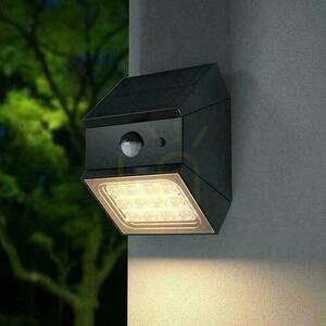 V-TAC 2.5W CCT Solar Wandleuchte Bewegungsmelder schwarz VT-11025CCT-B 3000K-4000K-6000K 300lm small 9