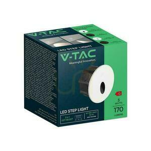 Treppenleuchte austauschbare Front 3W LED V-TAC weiß / schwarz rund 230V IP65 3in1 CCT VT-10184 3000K-4200K-6400K 170lm 2 Treppenleuchte austauschbare Front 3W LED V-TAC weiß / schwarz rund 230V IP65 3in1 CCT VT-10184 3000K-4200K-6400K 170lm small 2