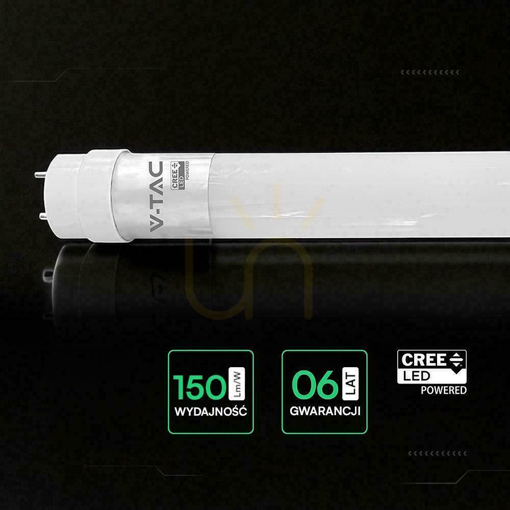 Zeige LED T8 V-TAC CREE CHIP Leuchtstoffröhre 60cm 7W G13 150Lm/W nano plastic VT-007 6500K 1050lm 6 Jahre Garantie LED T8 V-TAC CREE CHIP Leuchtstoffröhre 60cm 7W G13 150Lm/W nano plastic VT-007 6500K 1050lm 6 Jahre Garantie