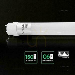 LED T8 V-TAC CREE CHIP Leuchtstoffröhre 120cm 12W G13 150Lm/W Nano Kunststoff VT-012 6500K 1800lm 6 Jahre Garantie small 4