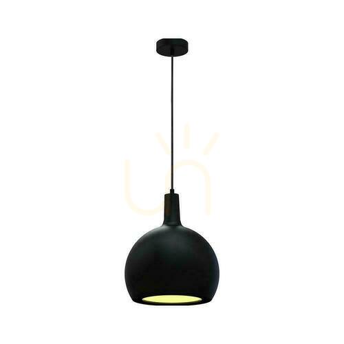 Prüfen V-TAC E27 280x218mm schwarz VT-89020 Pendelleuchte 3 Jahre Garantie
