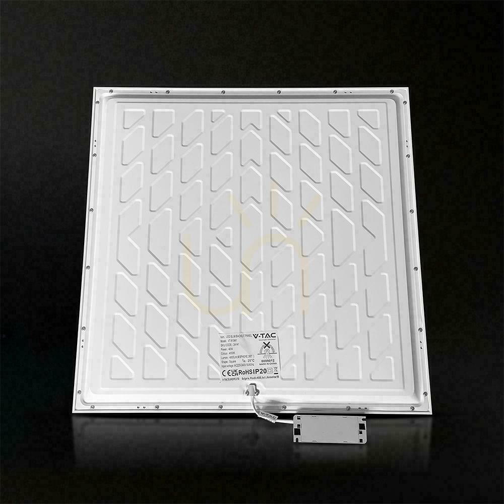 Aussicht LED-Panel V-TAC 40W 600x600 Hintergrundbeleuchtung 33mm 120Lm/W VT-61042 4000K 4800lm 5 Jahre Garantie LED-Panel V-TAC 40W 600x600 Hintergrundbeleuchtung 33mm 120Lm/W VT-61042 4000K 4800lm 5 Jahre Garantie