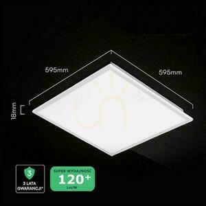 LED-Panel V-TAC 40W 600x600 Hintergrundbeleuchtung 33mm 120Lm/W VT-61042 4000K 4800lm 5 Jahre Garantie 2 LED-Panel V-TAC 40W 600x600 Hintergrundbeleuchtung 33mm 120Lm/W VT-61042 4000K 4800lm 5 Jahre Garantie small 2