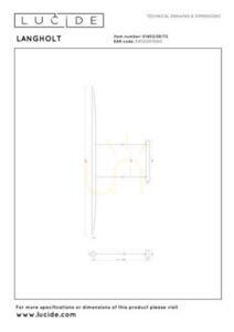Pendelleuchte Lucide LANGHOLT Holz Japandi LED 28W 3300 lm 01402/28/72 small 9