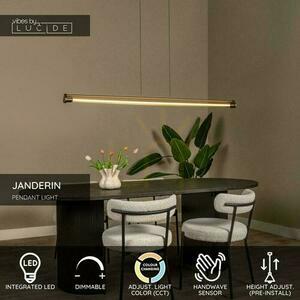 Lucide Janderin LED-Pendelleuchte champagne 2 × 16,5 W 24405/34/05 small 2