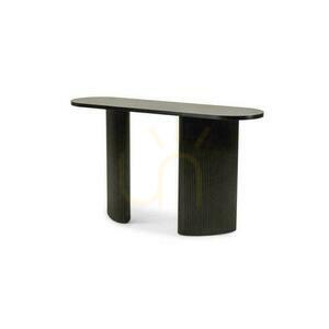 Schreibtisch 140 cm ALREQUIN Schwarz small 4