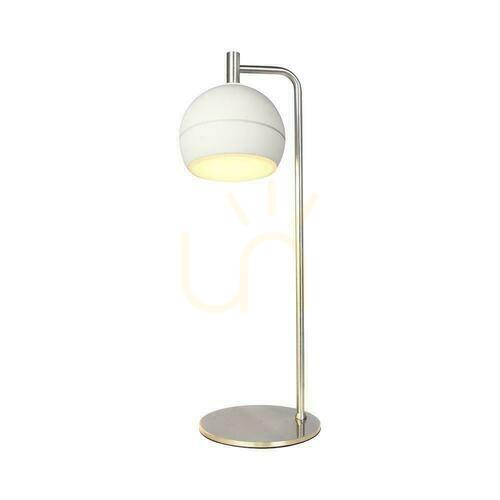 Prüfen 10W LED 44cm Tischlampe weiß VT-89022 3000K 1200lm Tischlampe.