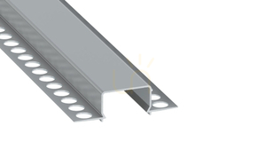 TEKKNI HORST LED-Profilset Silber eloxiert mit milchiger PC-Abdeckung 2,02 m 38-1240-20 small 0